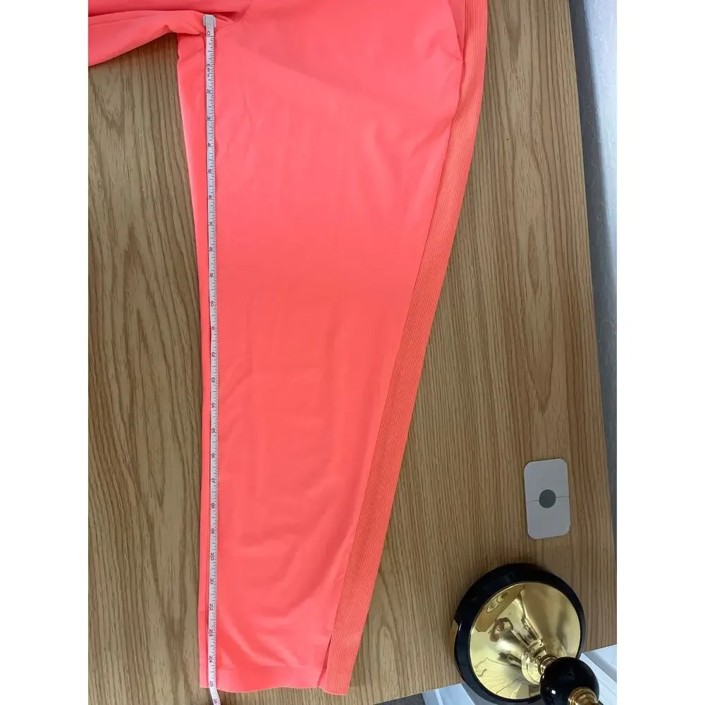 Athleta Brooklyn Ankle Pant in the color Sunset Glow Size 6P - Picture 15 of 16
